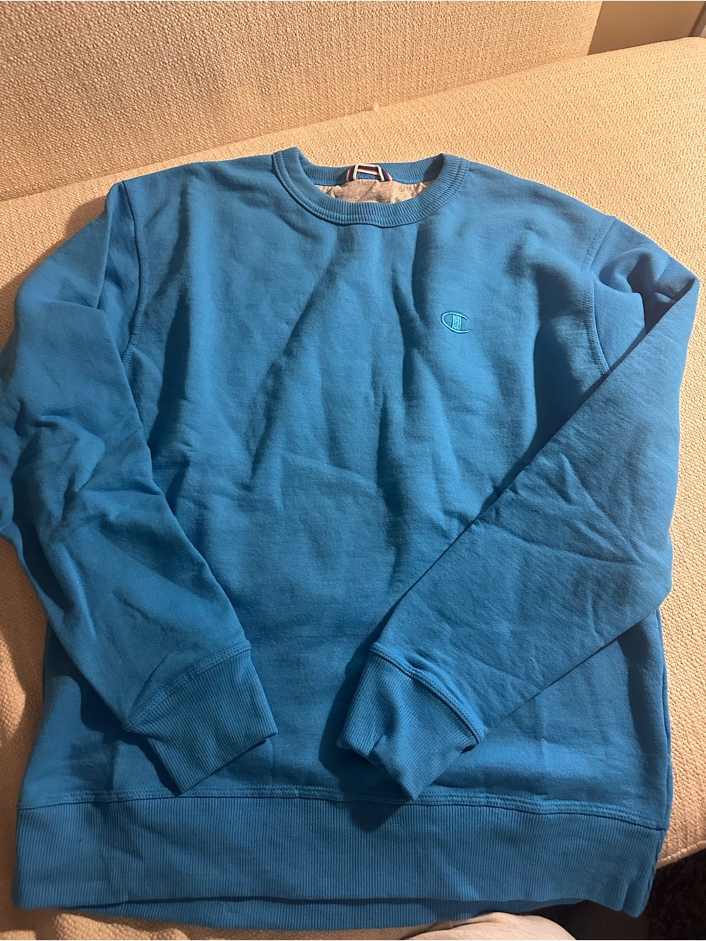Champion Men’s Classic Crewneck Sweatshirt - Blue